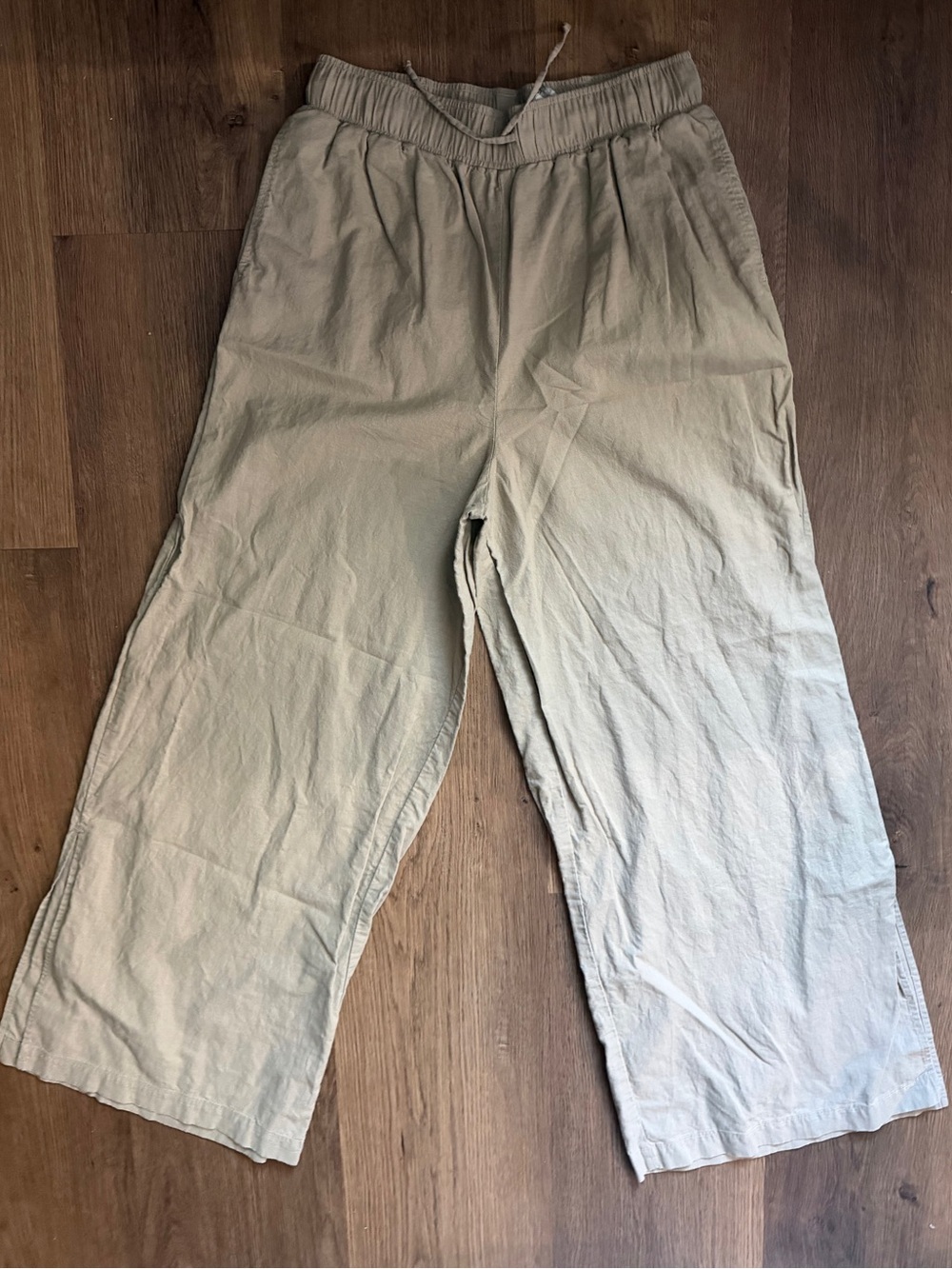 Lorna Jane Beige Straight Leg Pants